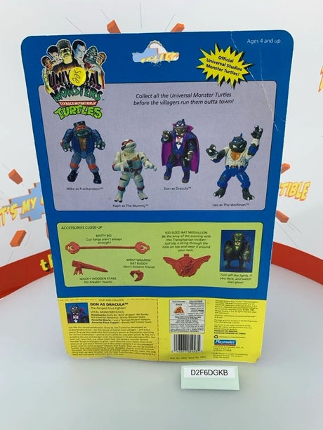 TMNT Universal Monsters Don as Dracula