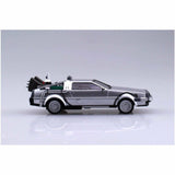 Back to the Future Part II pull-back DeLorean 1:43 scale plastic model kit