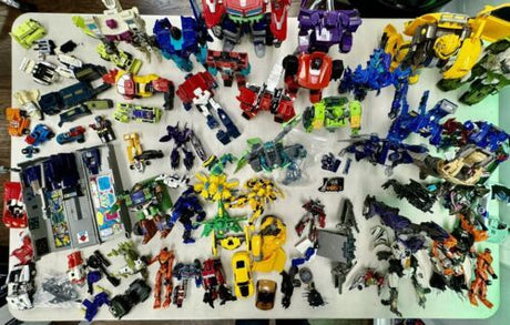 Vintage G1 Transformers Lot Broken Assorted GoBots Robots Optimus Armada Parts