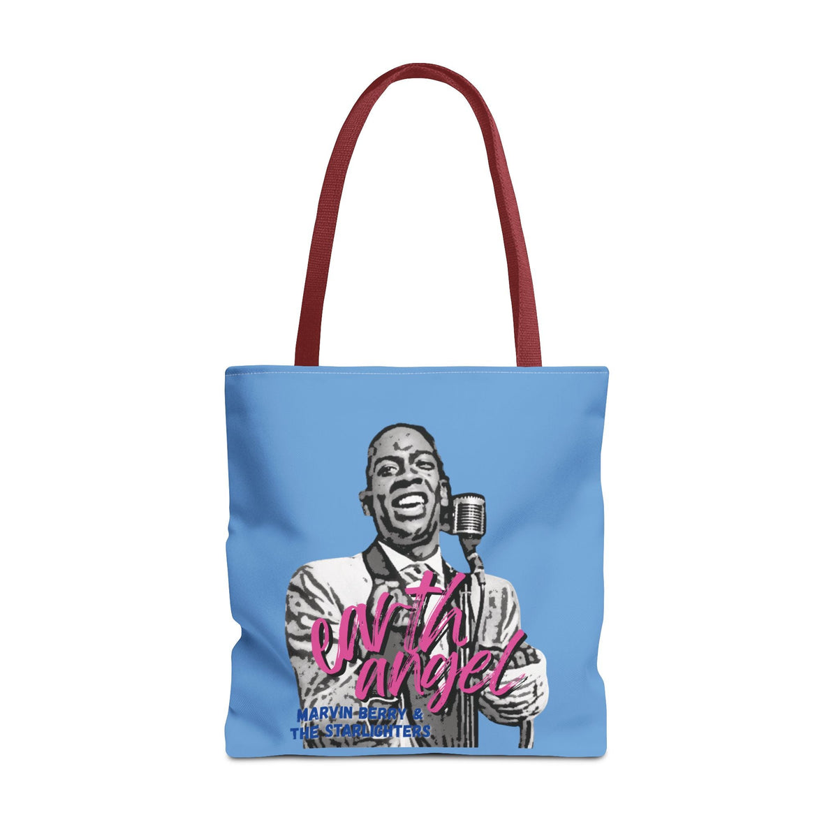 Marvin Berry “Earth Angel” Tote Bag | Starlighters Graphic Tote