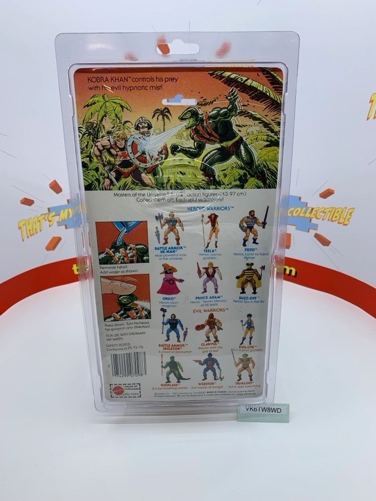 1983 Mattel Masters of the Universe Kobra Khan
