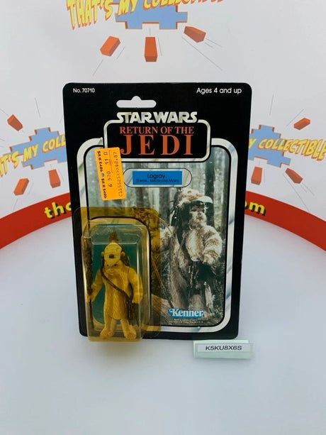 Star Wars Return of the Jedi Logray Ewok Medicine Man Carded