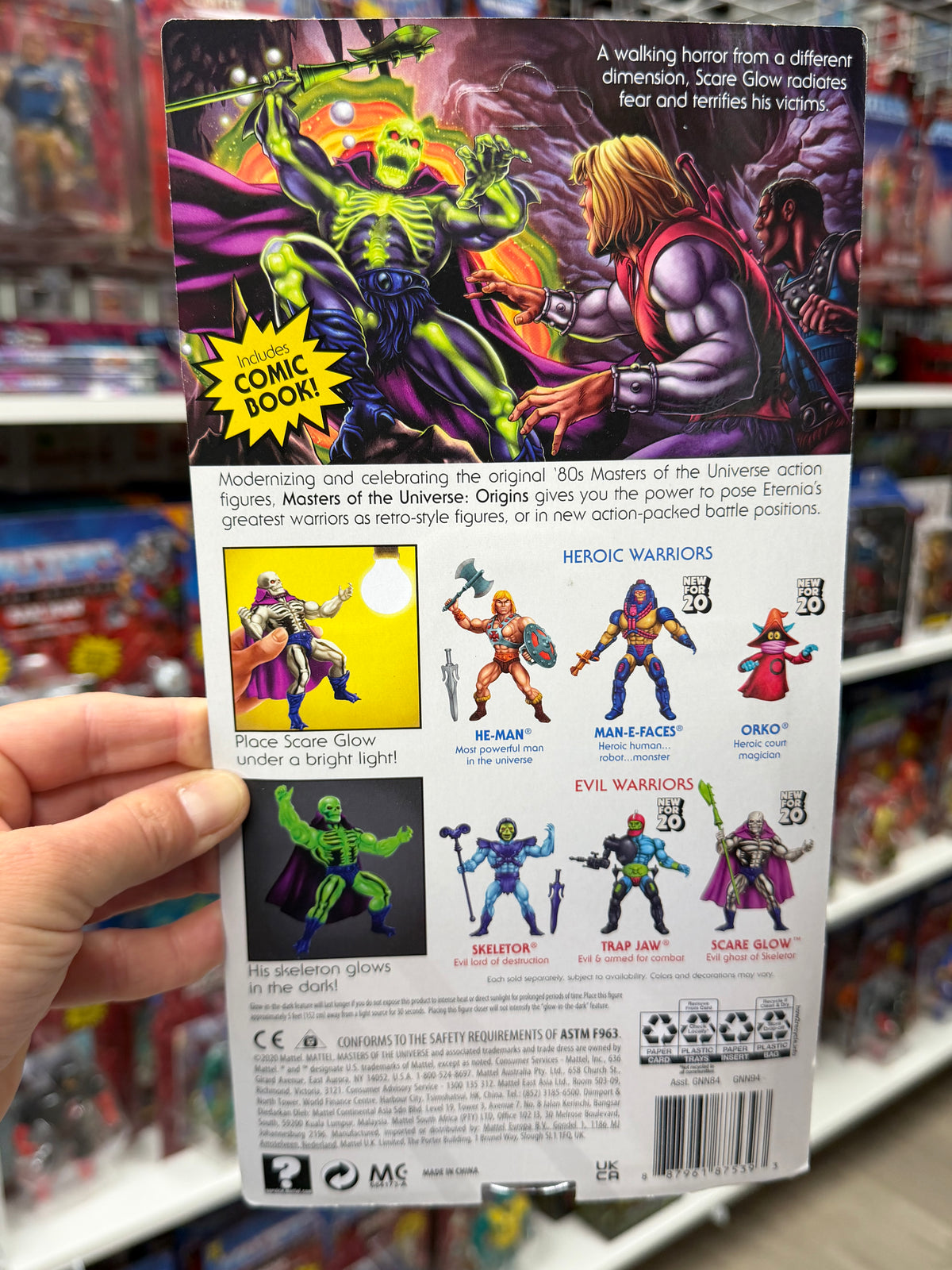 Scare Glow – Masters of the Universe Origins Action Figure