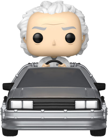 Funko POP! Rides Deluxe: Back to the Future Doc with Time Machine