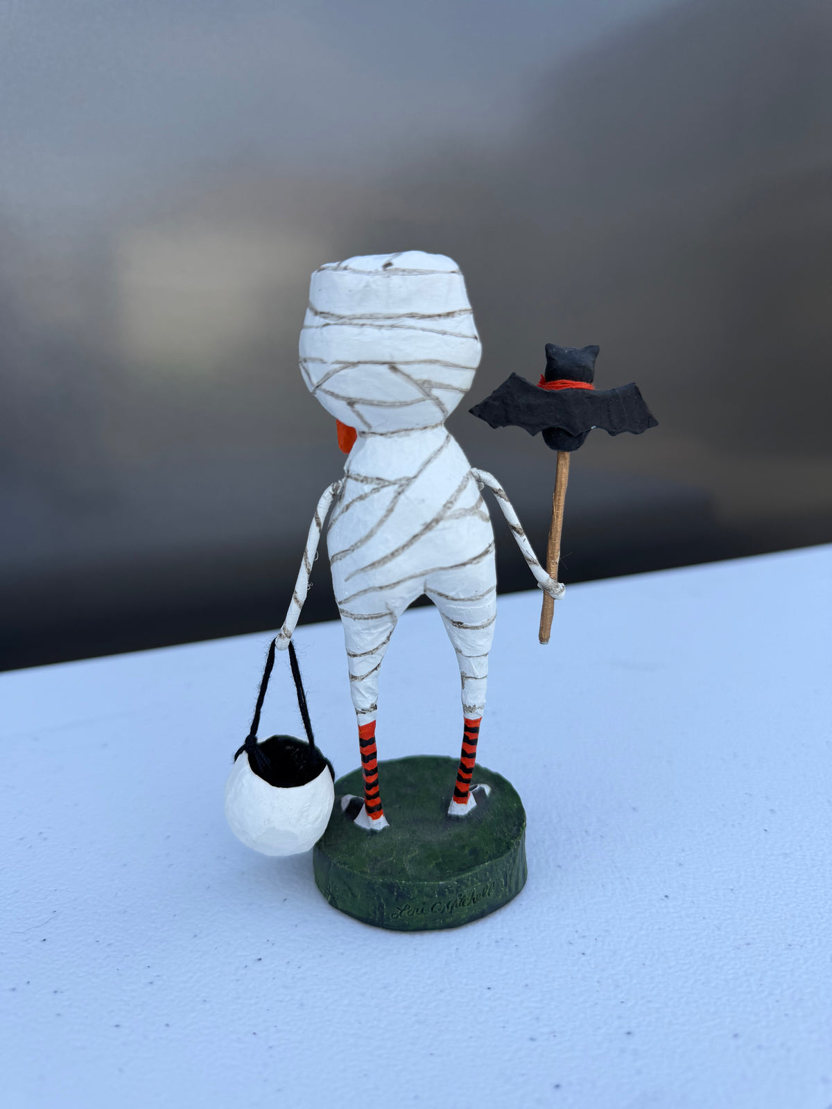 Lori Mitchell Mummy Boy Halloween Figurine