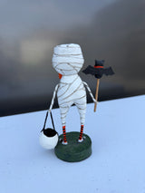 Lori Mitchell Mummy Boy Halloween Figurine