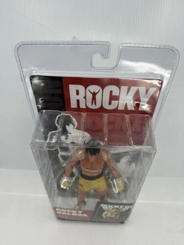 2012 Neca Rocky III ROCKY BALBOA (Gold Trunks) Action Figure NEW SEALED