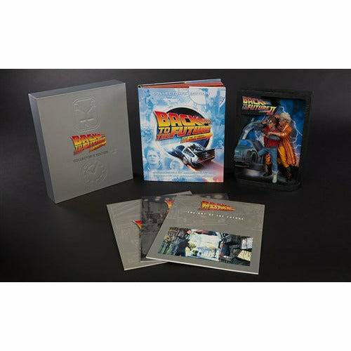 'Back to the Future: The Ultimate Visual History' (Collector's Edition with Sculpted Movie Poster) — by Michael Klastorin with Randal Atamaniuk [2017]