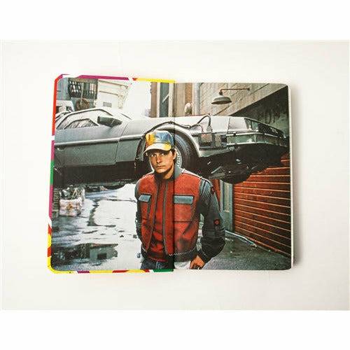 Back to the Future ruled journal with pocket [2016]