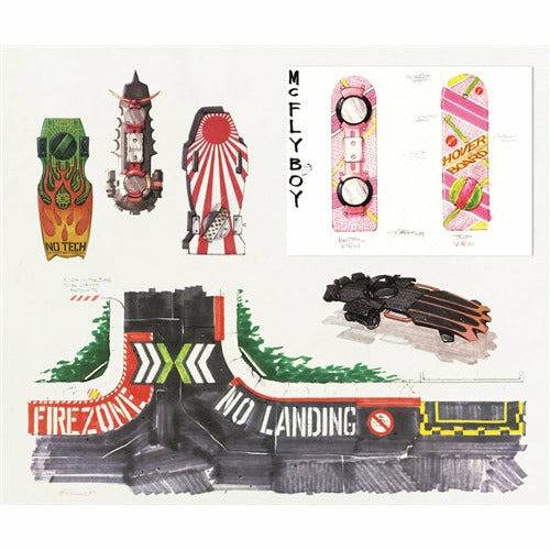 Back to the Future ruled journal with pocket [2016]