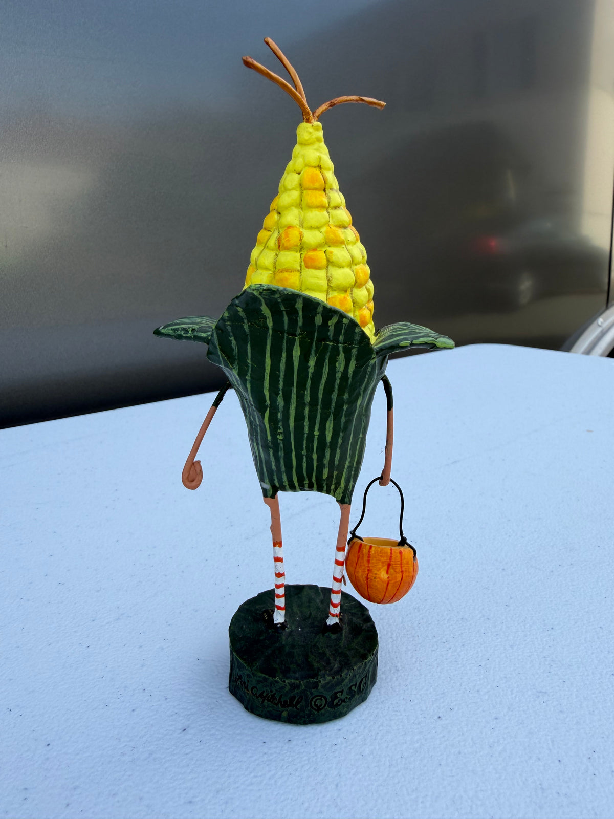 Corny Guy — Lori Mitchell Halloween Figurine