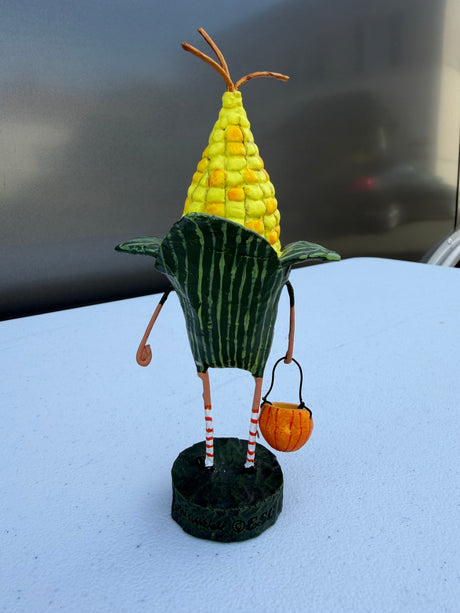 Corny Guy — Lori Mitchell Halloween Figurine