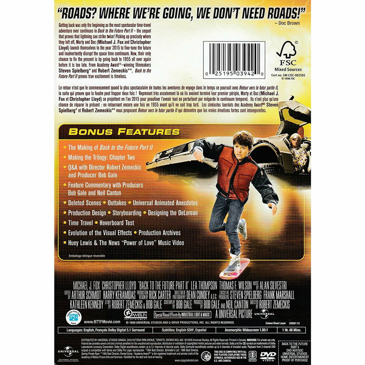 Back to the Future Part II (DVD) [2009]