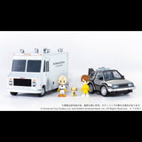 Q VILLAGE Back to the Future Time Machine Part 1 Deluxe Set