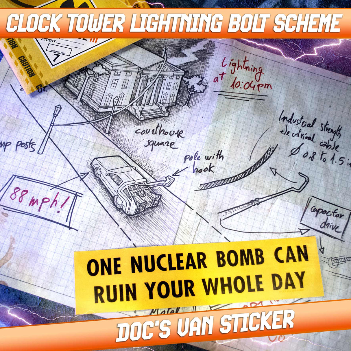 Back to the Future Time Travel Memories II Expansion Kit — "1.21 Gigawatts" Edition prop replicas (BacktotheFuture.com / DoctorCollector.com exclusive!)