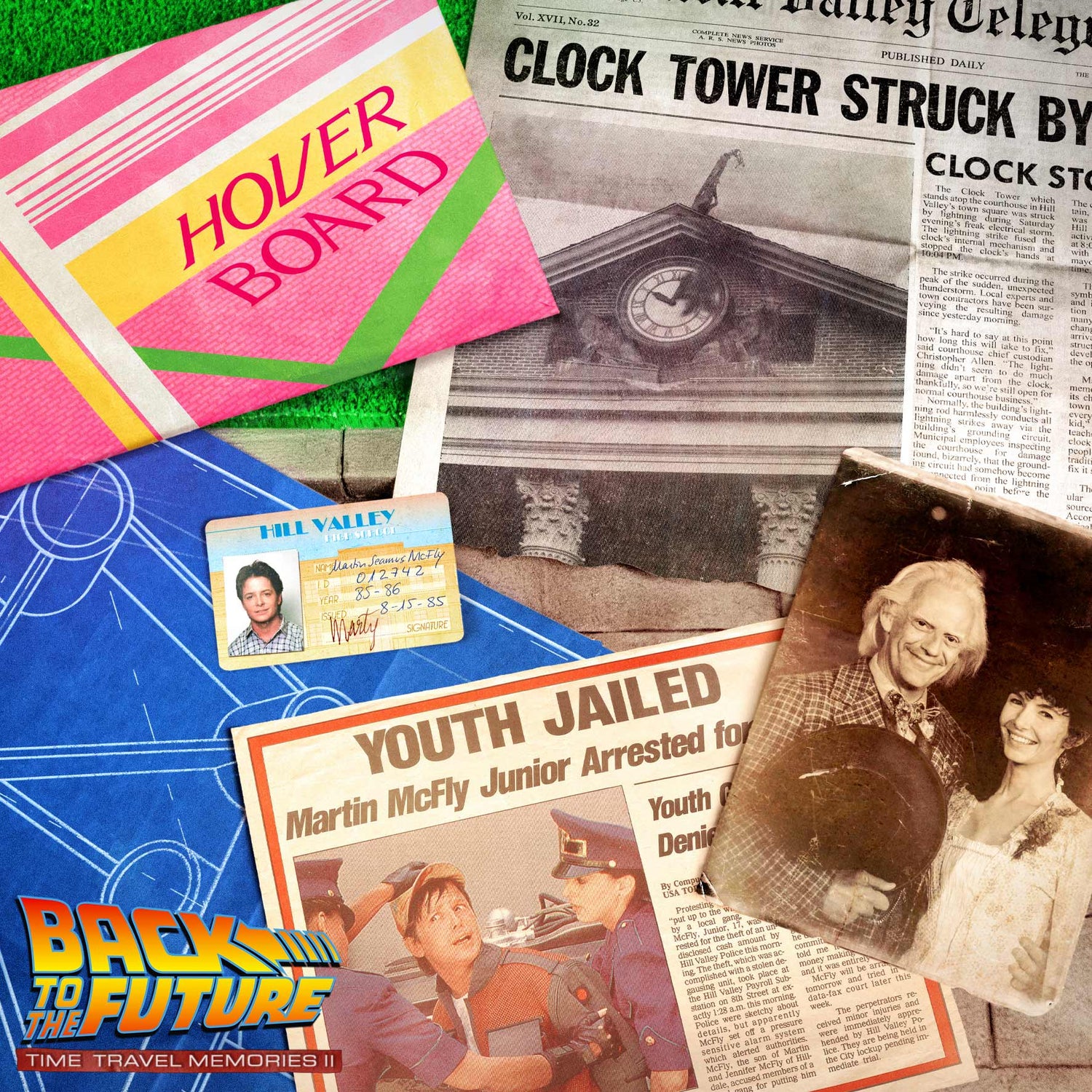 Back to the Future Time Travel Memories II Expansion Kit — "1.21 Gigawatts" Edition prop replicas (BacktotheFuture.com / DoctorCollector.com exclusive!)