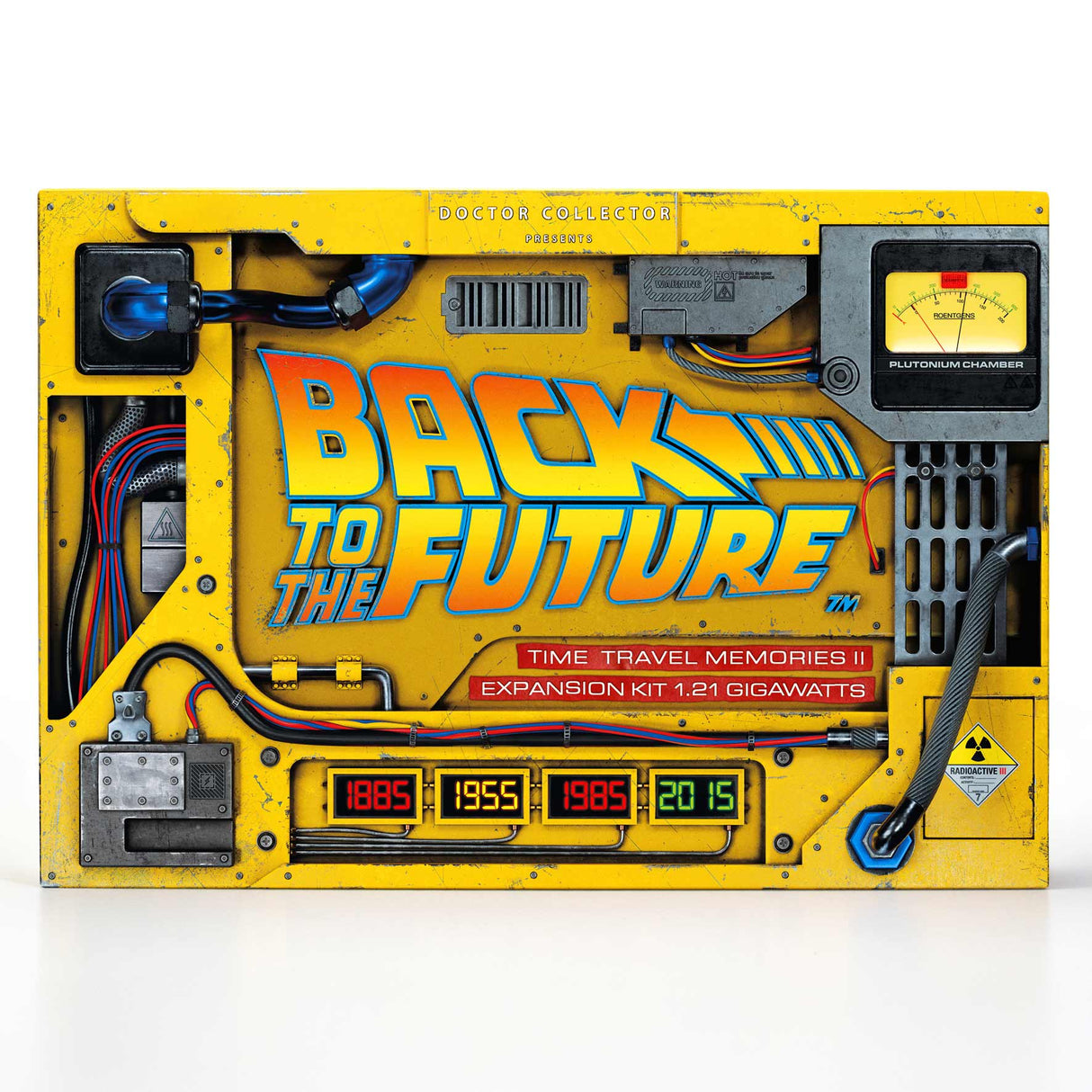 Back to the Future Time Travel Memories II Expansion Kit — "1.21 Gigawatts" Edition prop replicas (BacktotheFuture.com / DoctorCollector.com exclusive!)