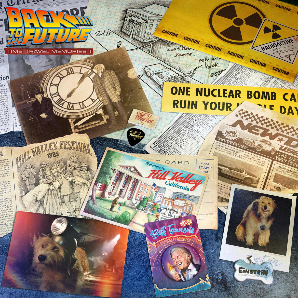 Back to the Future Time Travel Memories II Expansion Kit — "1.21 Gigawatts" Edition prop replicas (BacktotheFuture.com / DoctorCollector.com exclusive!)