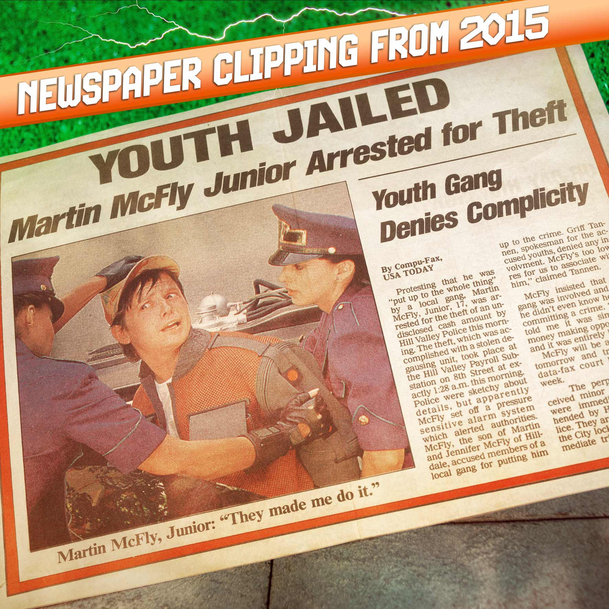 Back to the Future Time Travel Memories II Expansion Kit — "1.21 Gigawatts" Edition prop replicas (BacktotheFuture.com / DoctorCollector.com exclusive!)