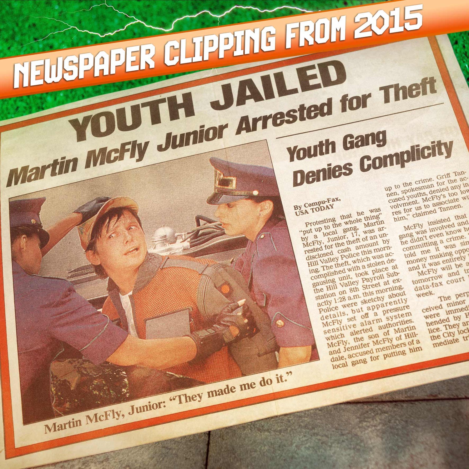 Back to the Future Time Travel Memories II Expansion Kit — "1.21 Gigawatts" Edition prop replicas (BacktotheFuture.com / DoctorCollector.com exclusive!)