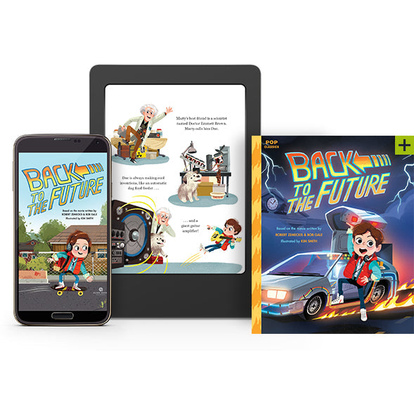 Back to the Future Hardcover Children's Book by Kim Smith [2018]