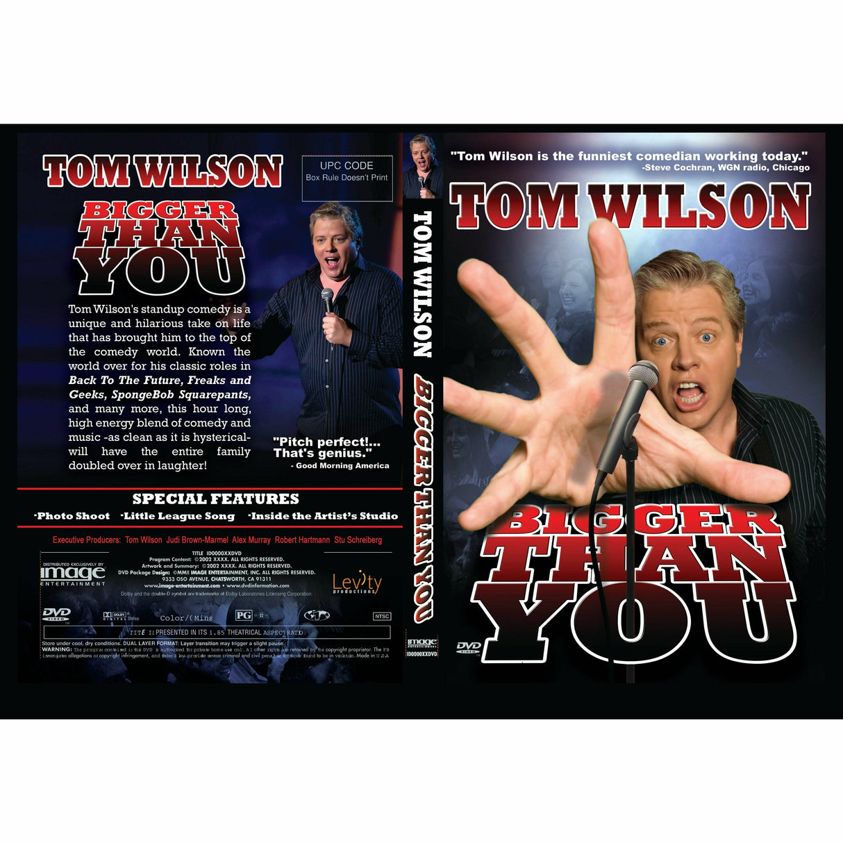 Tom Wilson: Bigger Than You (DVD) [2009]