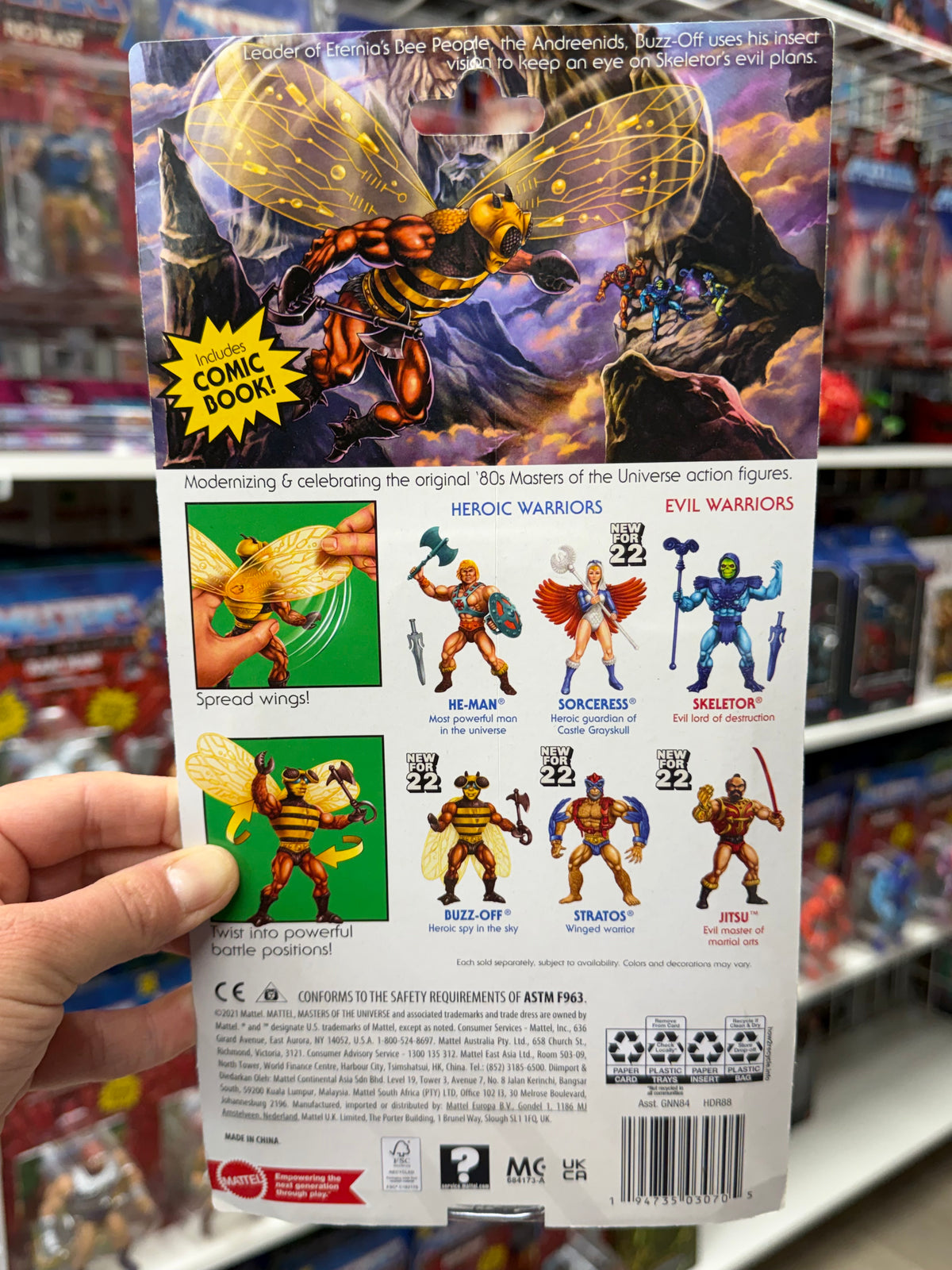 Buzz-Off – Masters of the Universe Origins Action Figure
