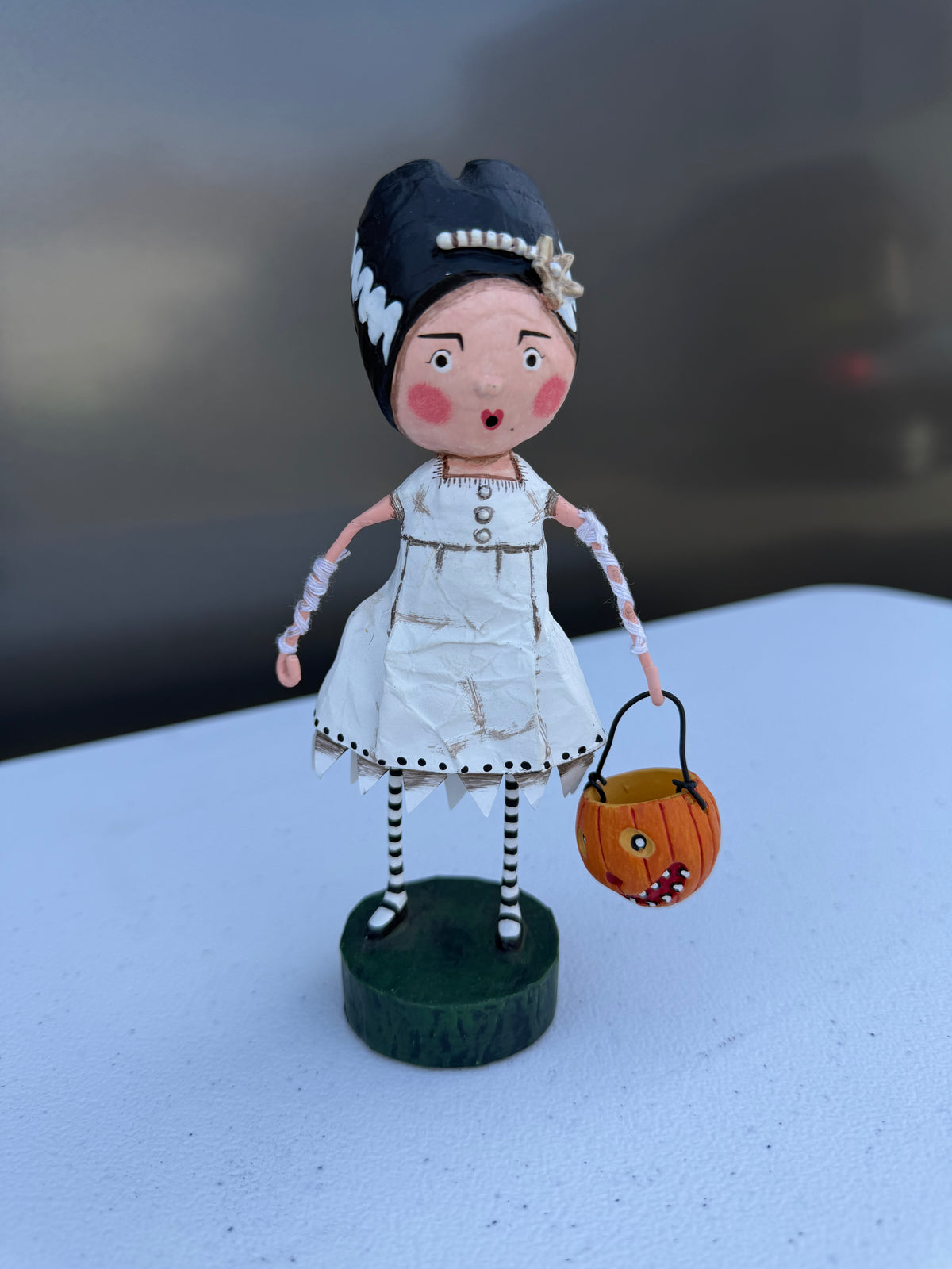 Lori Mitchell Bride of Frankie Stein Halloween Figurine