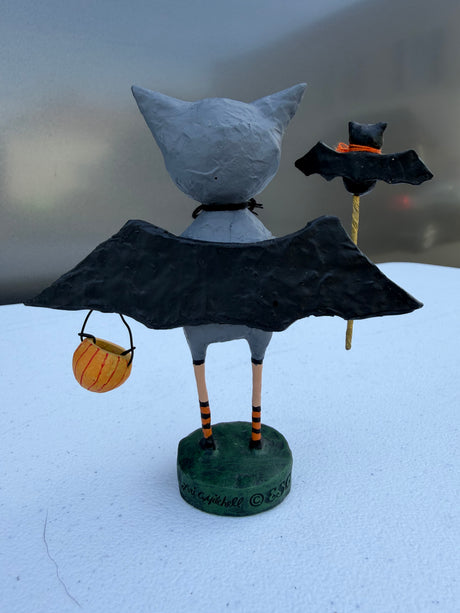Lori Mitchell Bat Boy Ben Halloween Figurine