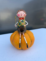Lori Mitchell Peter Pumpkin Eater Halloween Figure