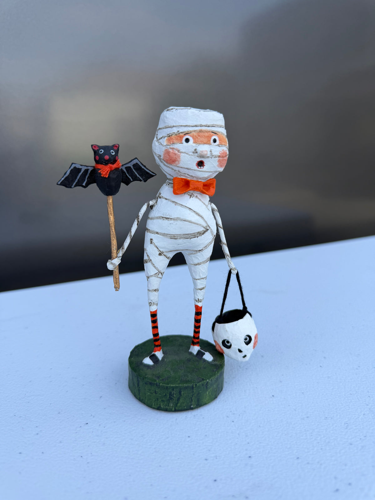 Lori Mitchell Mummy Boy Halloween Figurine