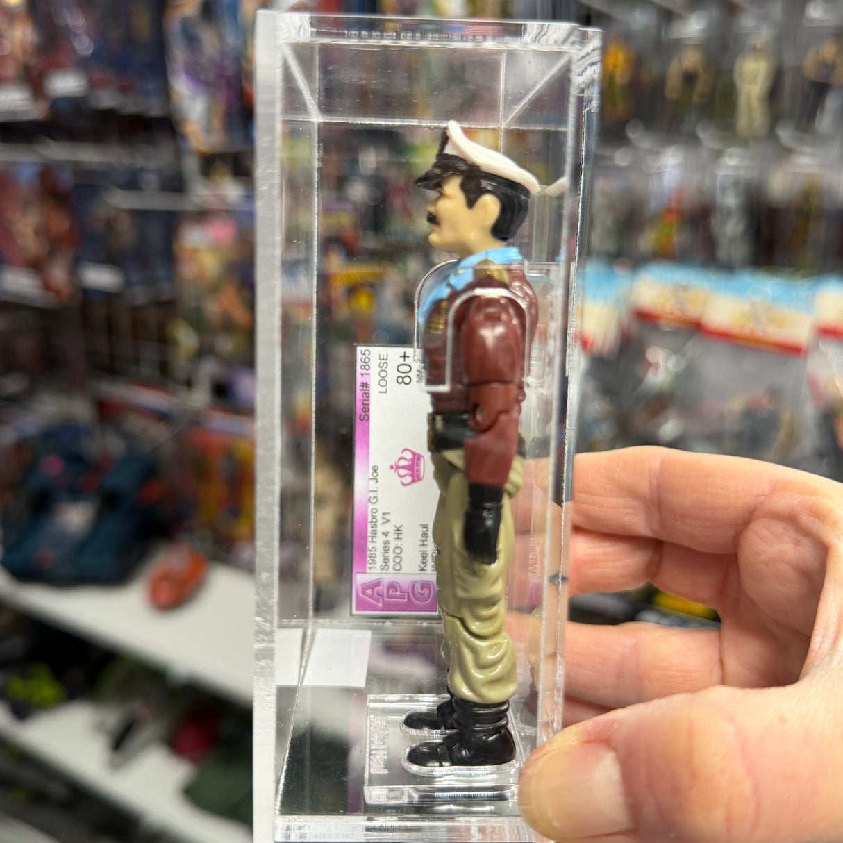 Keel-Haul – G.I. Joe 1985 Graded 80+ Loose Figure