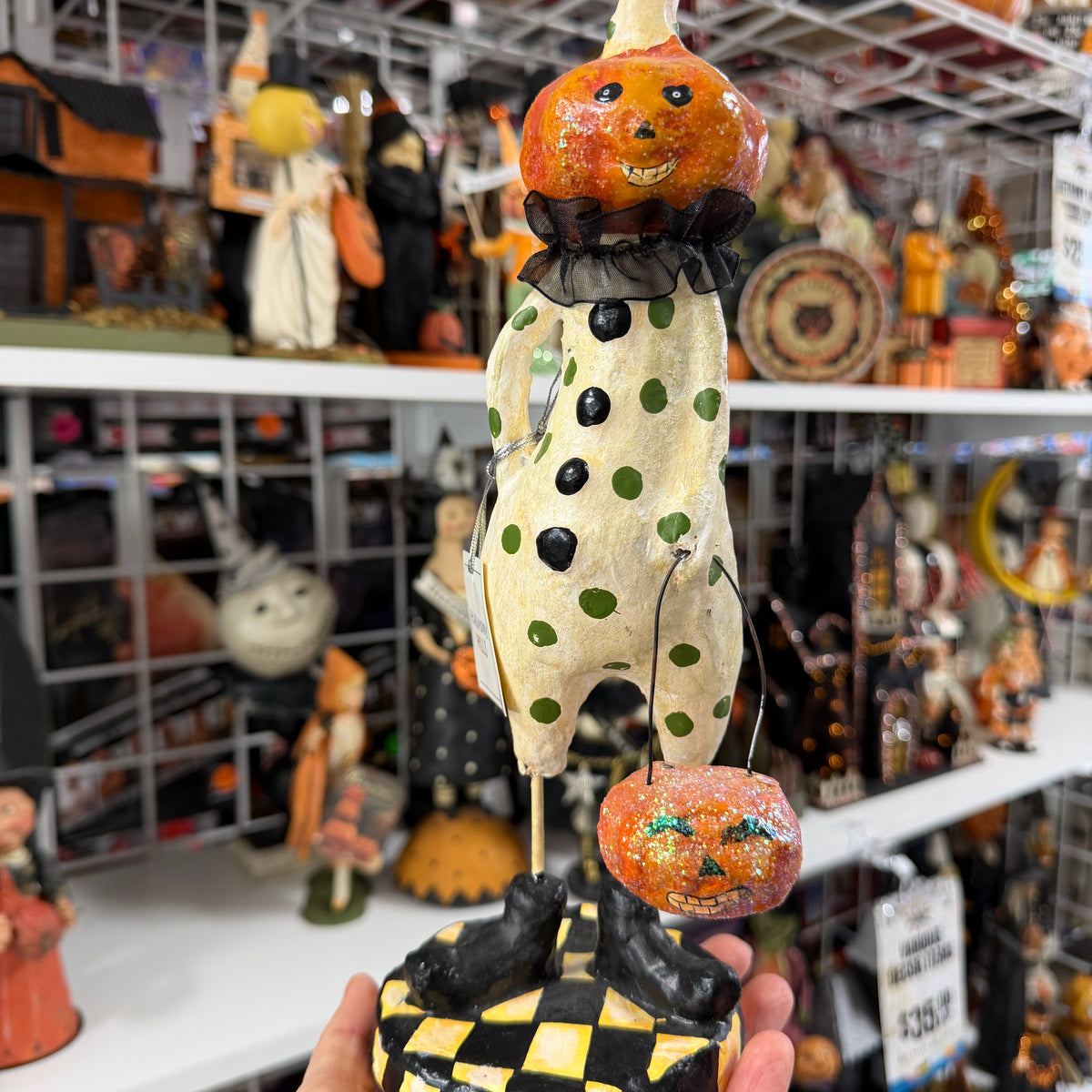 Pumpkin Clown with Pumpkin Pail | That’s My Collectible – Thats My ...