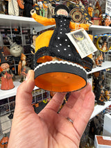 Witch with Pumpkin Heart Garland — Debra Schoch for Bethany Lowe