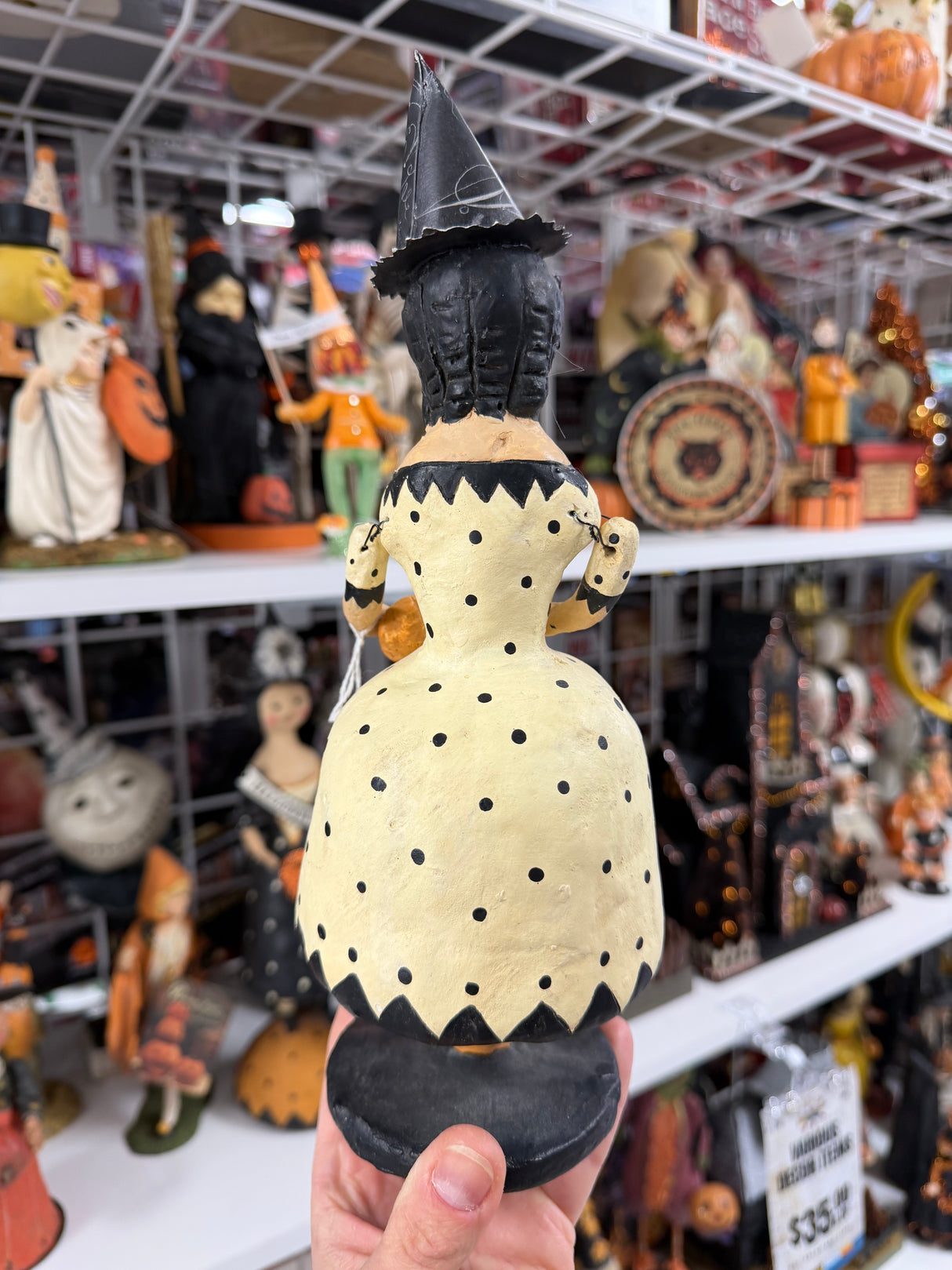 Bewitching Masked Witch — Nicol Sayre Halloween Figurine