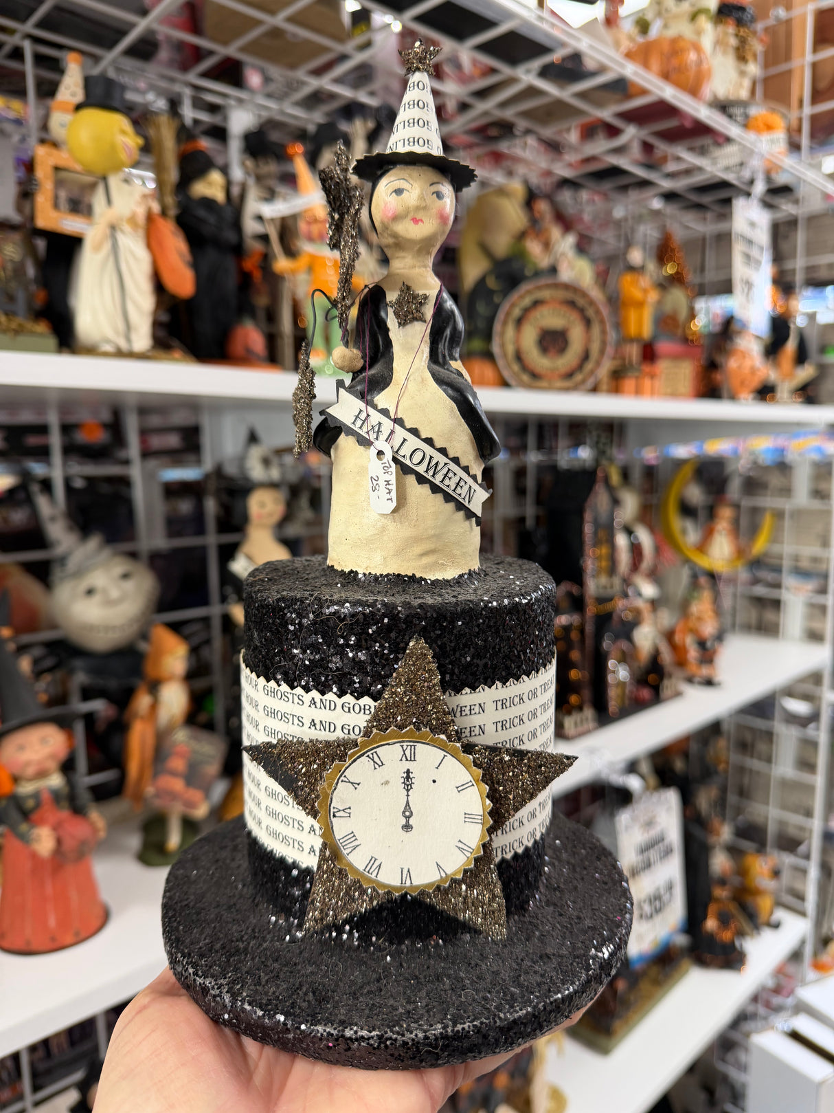 The Midnight Hour Witch on Top Hat — Nicol Sayre