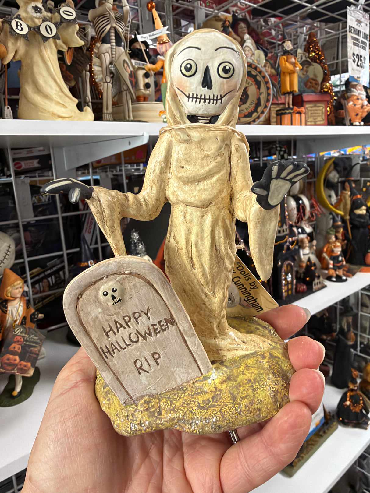 Cemetery Ghost — Allen W. Cunningham for Bethany Lowe