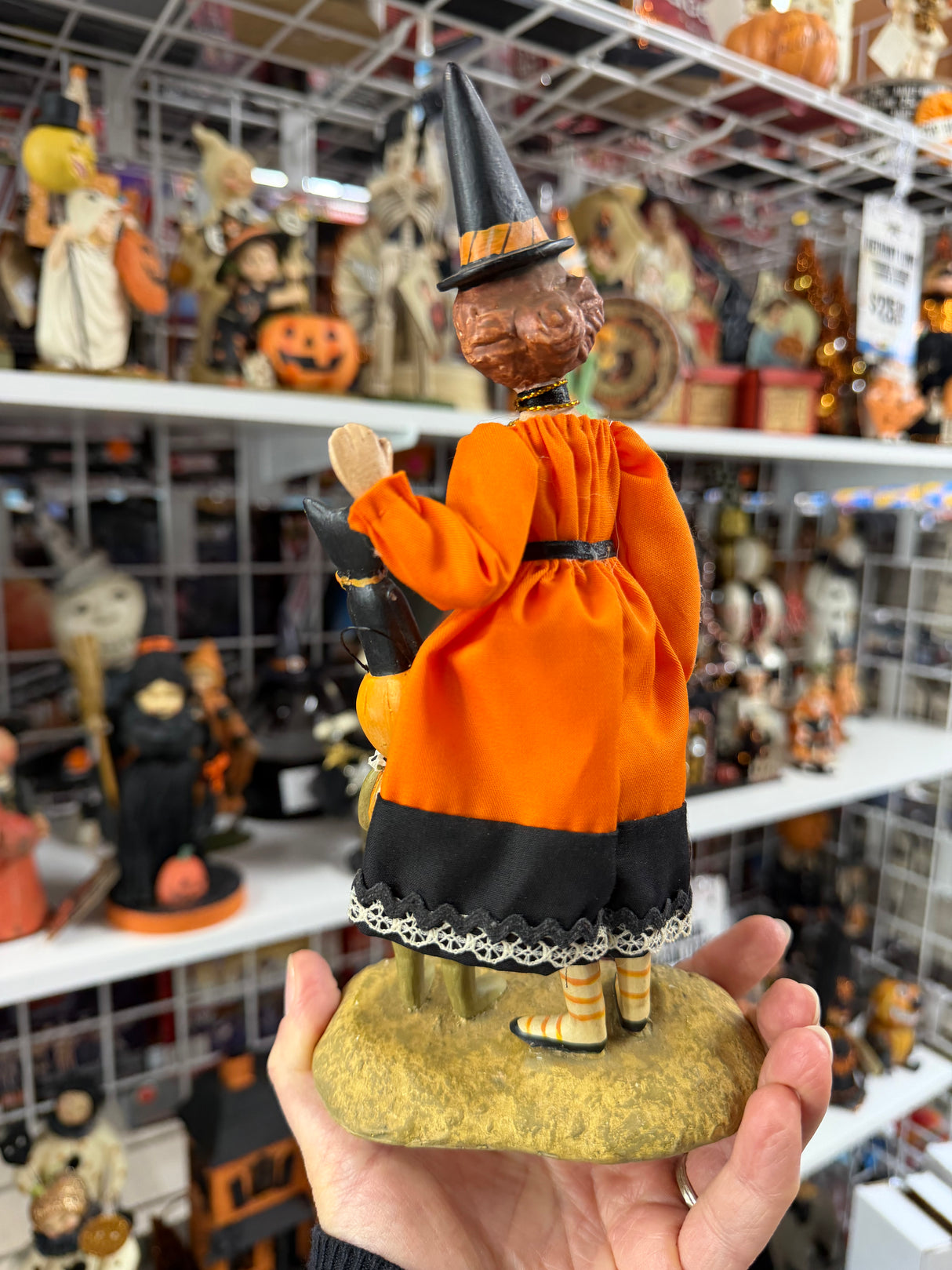 Halloween Greetings Witch — Allen Cunningham for Bethany Lowe