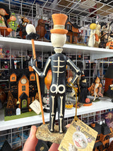 Rare Retired Bethany Lowe Designs "Boney Jones" Skeleton Figurine by Allen W. Cunningham