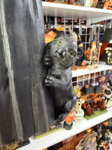 Bethany Lowe "Cynthia the Witch" Tall Faux-Wood Carved Halloween Figurine
