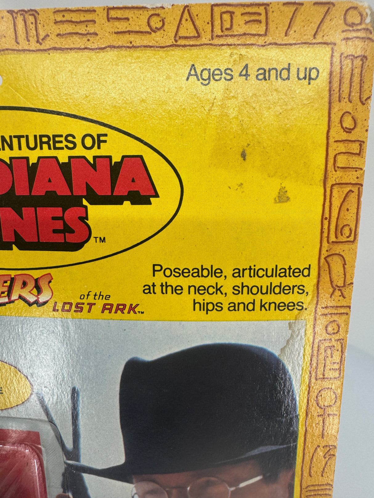 1982 Indiana Jones 3.75” Action Figure – Carded (Vintage Kenner)