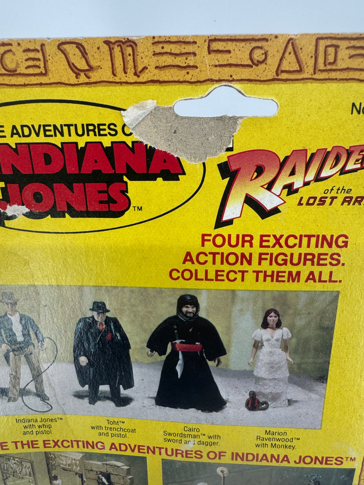 1982 Indiana Jones 3.75” Action Figure – Carded (Vintage Kenner)