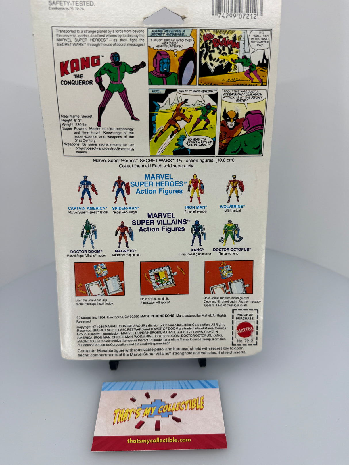 Kang the Conqueror – Marvel Super Heroes Secret Wars (1984)
