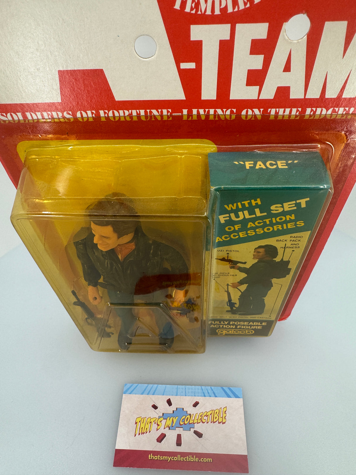Templeton Peck (“Face”) – The A-Team Action Figure (1983–1984)