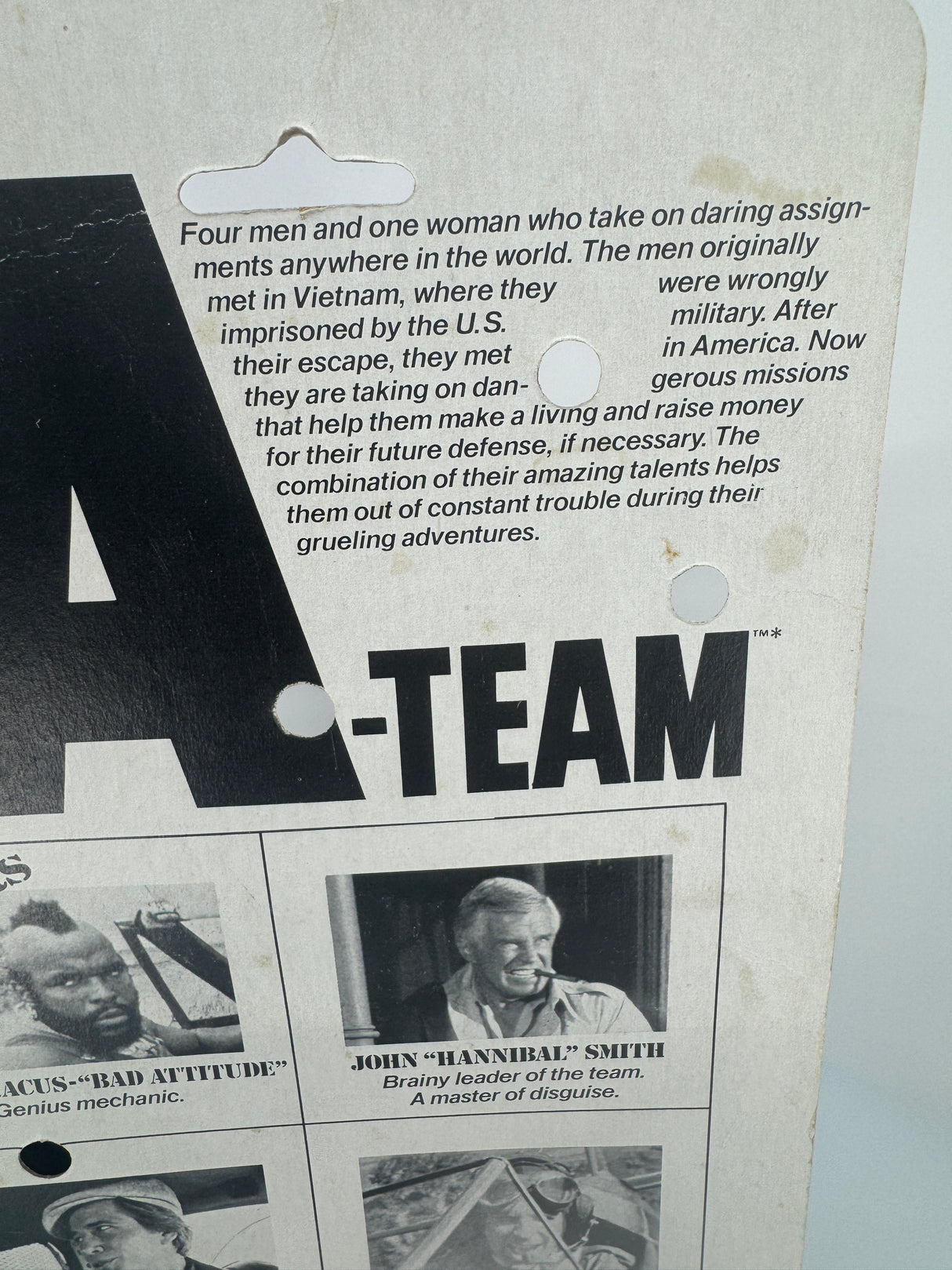 Templeton Peck (“Face”) – The A-Team Action Figure (1983–1984)