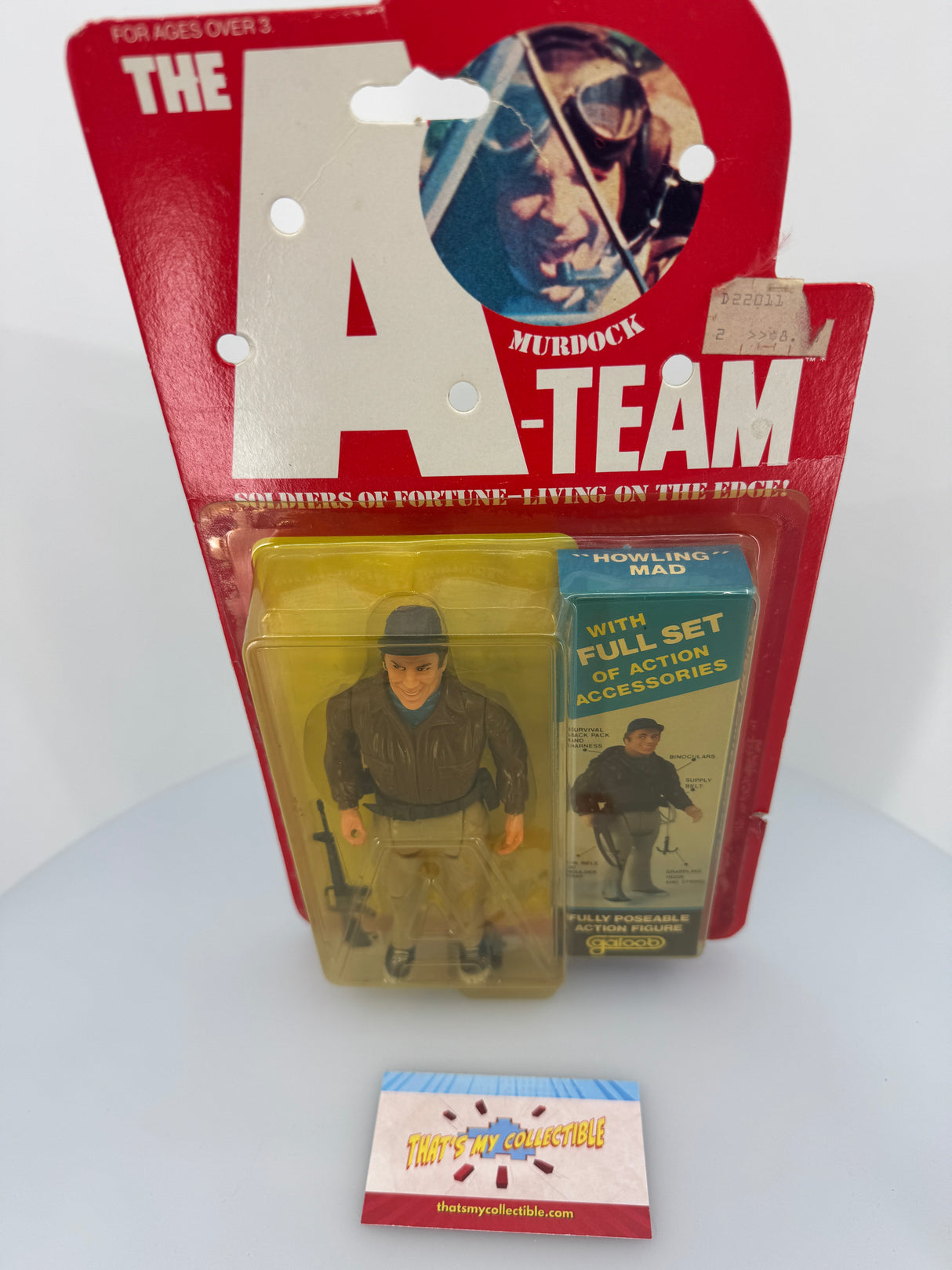 H.M. “Howling Mad” Murdock – The A-Team Action Figure (1983–1984)