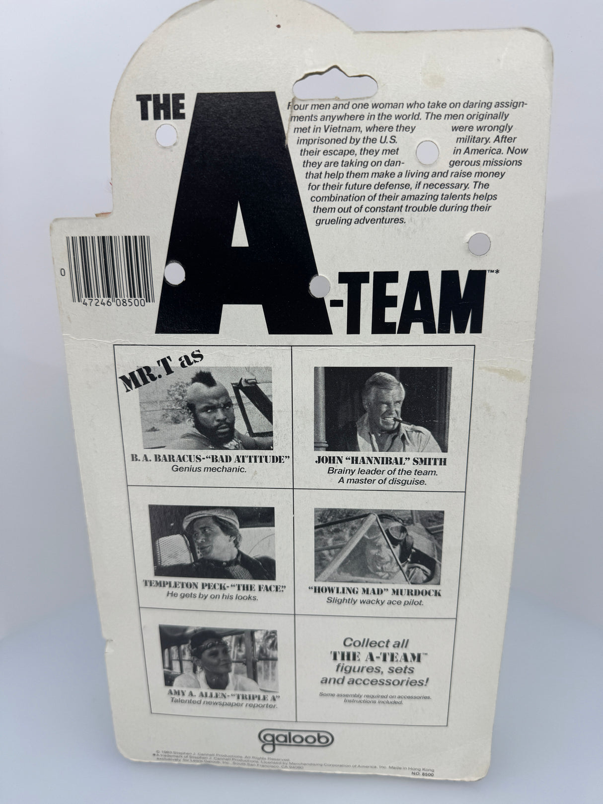 H.M. “Howling Mad” Murdock – The A-Team Action Figure (1983–1984)