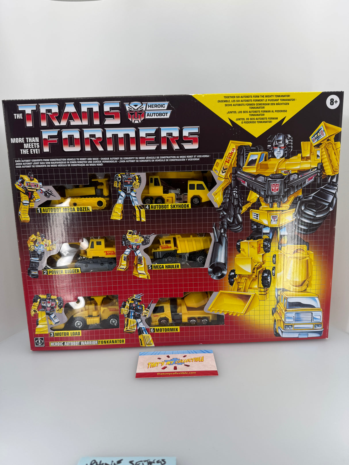 2022 Transformers Tonkanator Gift Set – Autobot Construction Combiner
