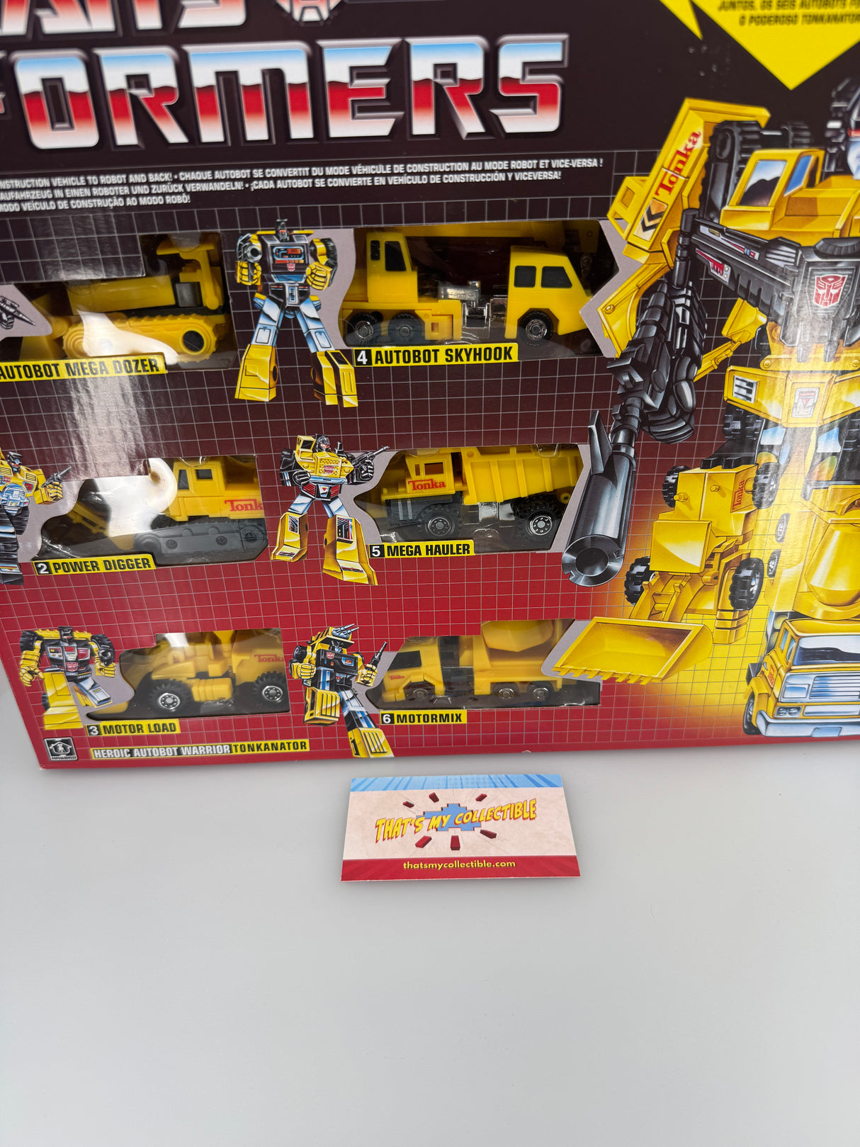 2022 Transformers Tonkanator Gift Set – Autobot Construction Combiner