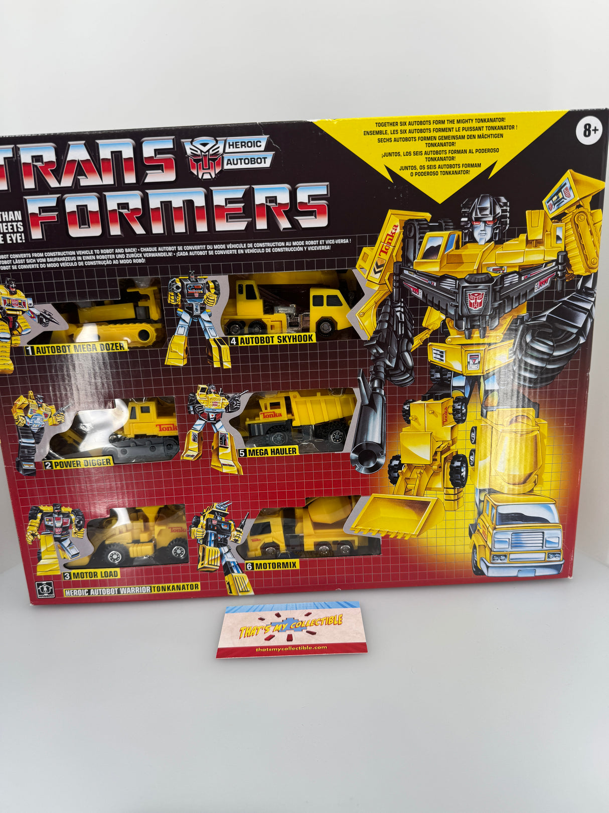 2022 Transformers Tonkanator Gift Set – Autobot Construction Combiner